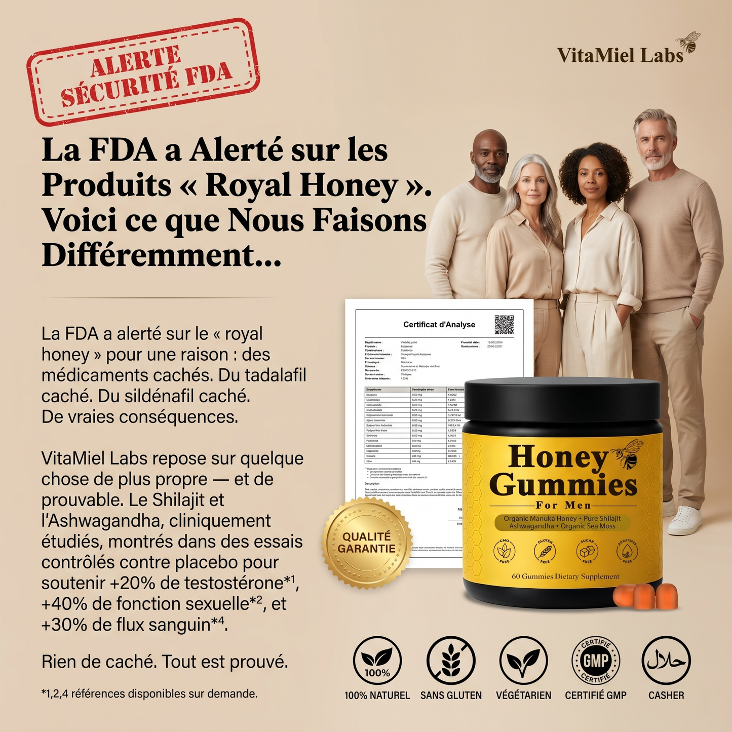 Honey Gummies™ VitaMiel